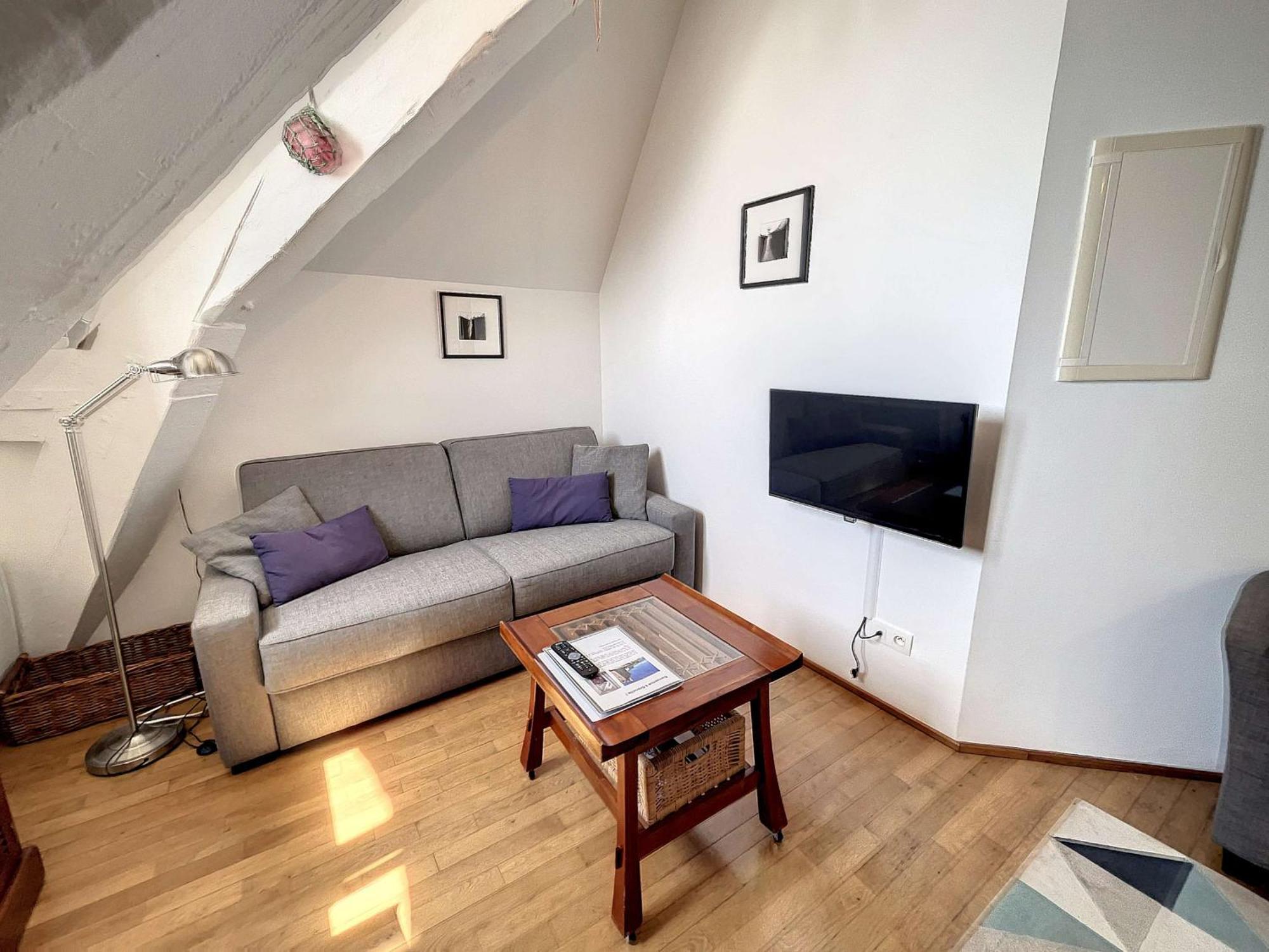 Appartement Cosy, 200M Plage, Parking Prive, Wifi - Fr-1-361-18 Granville Buitenkant foto